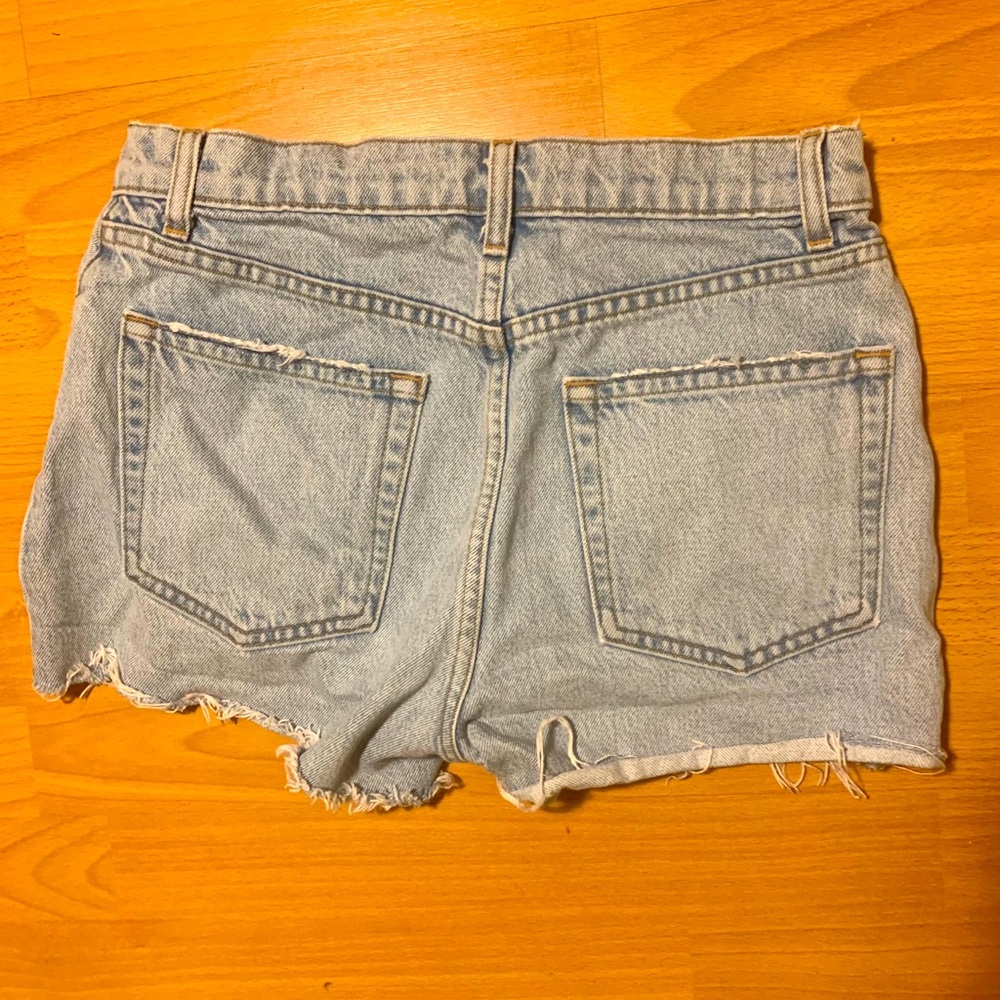 Reformation High Rise Dixie Shorts in Tahoe - Picture 5 of 6